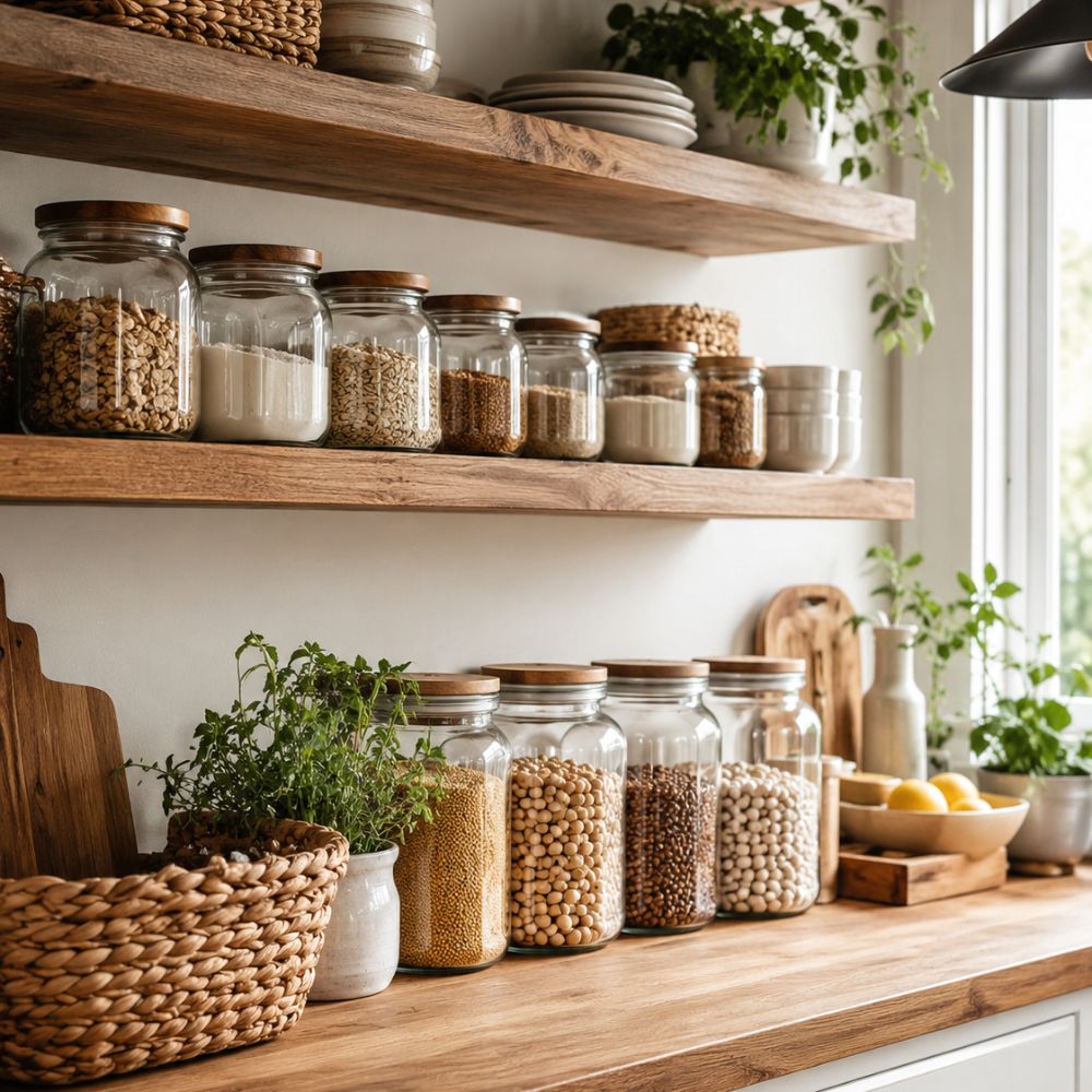 Practical kitchen, storage, and organizing ideas for a cleaner, cozier home.