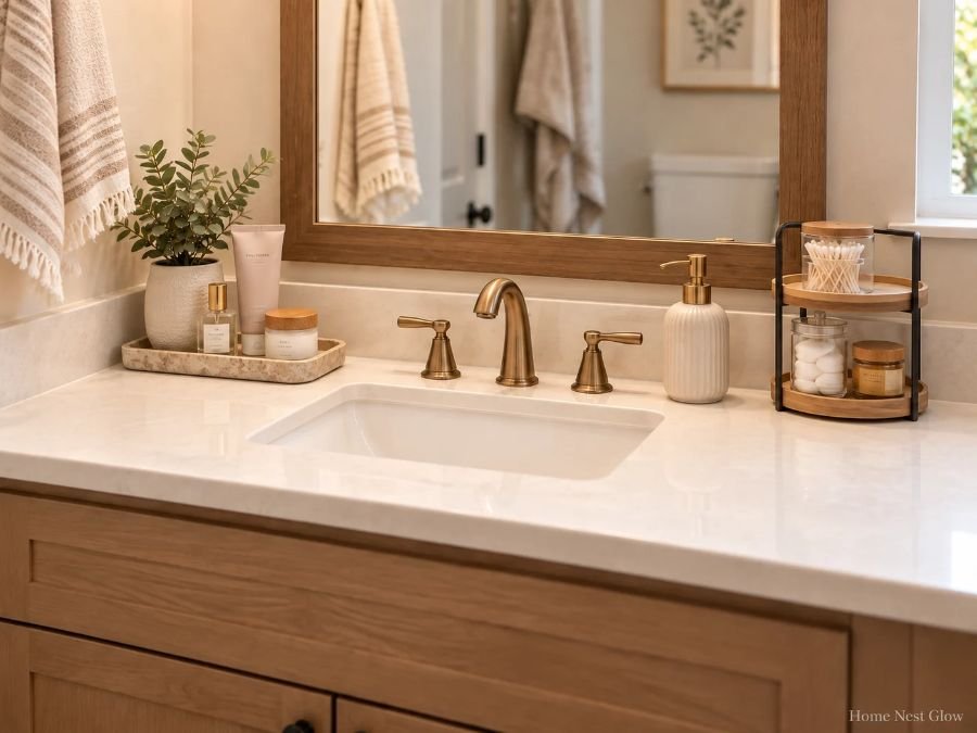 12 Bathroom Counter Organization Ideas for Small Spaces